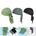 thumbnail image 2 of Men Durag Breathable Quick Drying Cooling Skull Cap for Cycling Motorcycle Outdoor Activities, 2 of 7
