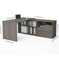 thumbnail image 3 of Atlin Designs L Shape Computer Desk in Bark Gray, 3 of 3