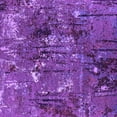 thumbnail image 1 of Ahgly Company Indoor Square Oriental Purple Industrial Area Rugs, 6' Square, 1 of 4
