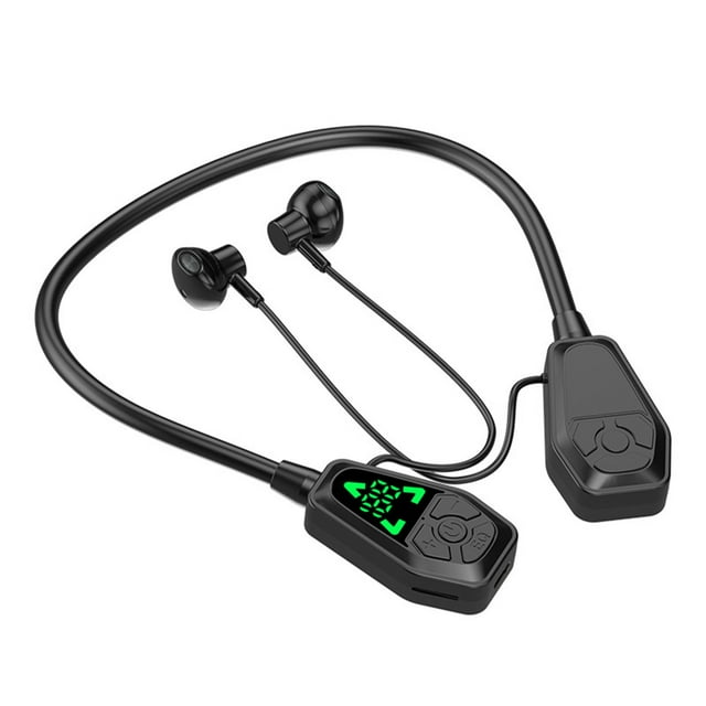 Wireless Bluetooth Earbuds In-Ear Neckband With Digital Battery Display 5.4 Bluetooth HIFI Sound Sweat-Resistant Sports Headphones