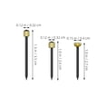 thumbnail image 2 of LOLIPPYY 90 Pcs Black Claw Hangers For Drywall Picture Hanging In Elegant Home Spaces, 2 of 8