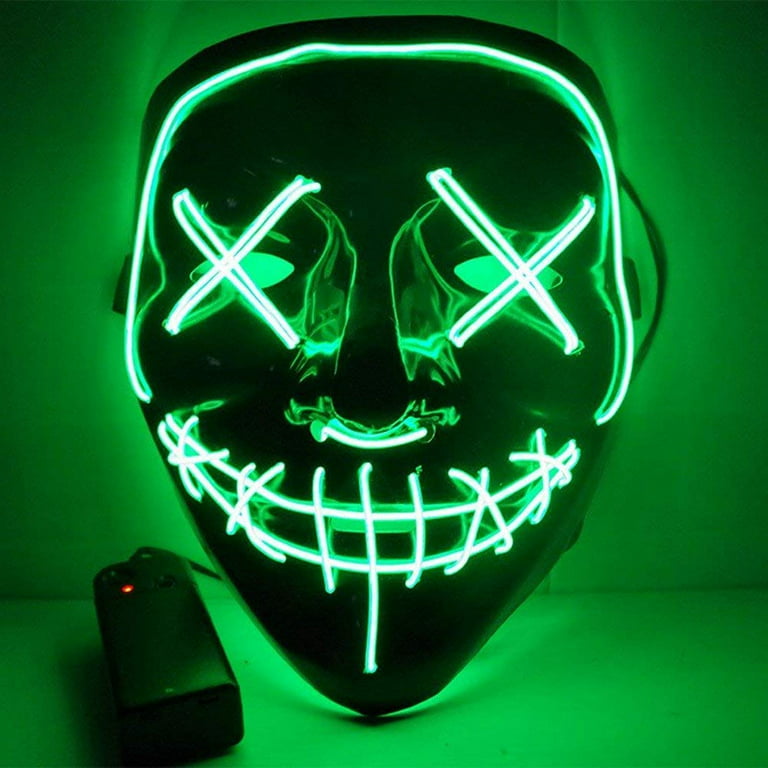 Masque Scary Movie Lumineux, Masques LED Scary Movie
