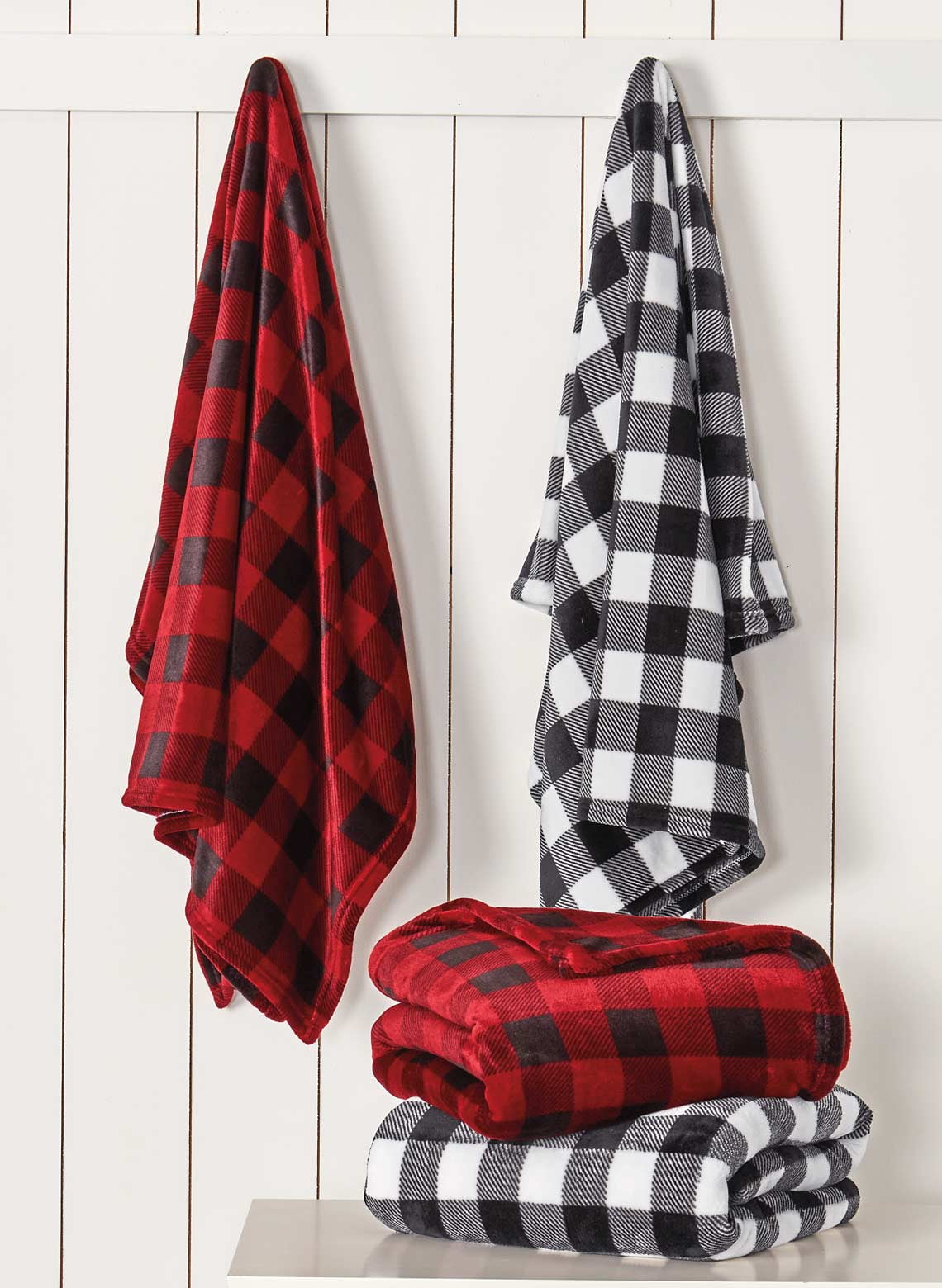 Buffalo Plaid Throw or Blanket