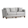 Gap Home Upholstered Wood Base Sofa, Gray