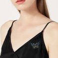 thumbnail image 4 of Femmes Broche Strass Papillon Corsage Broche Clip Broche pour Banquet de Mariage, 4 of 7