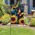 thumbnail image 5 of HemaKeyy Decorative Butterfly Garden Flag - Perfect Outdoor Decor - Premium Polyester, Double Sided Display, Durable & Weather Resistant - Ideal for Patios, Porches and Yards - 28 x 40 Inch, 5 of 6