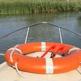 thumbnail image 4 of HEALEEP 2Pcs Life Buoy Inflation Tube Orange Plastic Device for Outdoor Enthusiasts, 4 of 8
