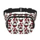thumbnail image 1 of Disketp Rose Flowers Riñonera de Doble Capa, Bolsa de Cintura Ajustable para Viajes, Correr y Senderismo, Riñonera Ligera para Hombre y Mujer, 1 of 9