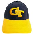 thumbnail image 1 of adidas Georgia Tech Yellow Jackets NCAA Embroidered Adjustable Navy Strap Team Hat, 1 of 4