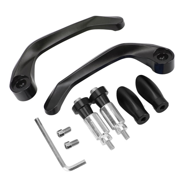Levier de Frein de Moto, Résistant aux Chocs Haute Résistance Stable pour Guidon de Moto 22mm Noir, Rouge, Bleu