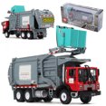 thumbnail image 1 of 1:24 KDW Diecast Material Transporter Garbage Truck Vehicle Car Model Toys, 1 of 12