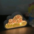 thumbnail image 4 of Lámpara de tulipán de nube | Espejo de tulipán de nube Luz de noche de mar de flor | Lámpara de noche de flor de tulipán de simulación Luz de noche de tulipán y espejo | Luz de tulipán de nube, 4 of 5
