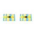 thumbnail image 3 of Naiovety Cinturón de natación Reemplazo profesional portátil Reutilizable Lavable Flexible Ajustable Principiante Ayuda de entrenamiento en Azul amarillo 2Conjunto, 3 of 6