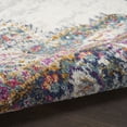 thumbnail image 6 of Nourison Passion Medallion Bohemian Indoor Rug Ivory Blue 2'2" x 10', 6 of 7