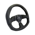 thumbnail image 2 of Steering Wheel 350mm 3in Dish Black Leather, 2 of 4