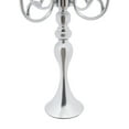 thumbnail image 3 of 2Pcs 5 Arm Candelabra Crystal Candle Holders Silver Candlesticks Table Centerpiece Gifts, 3 of 20