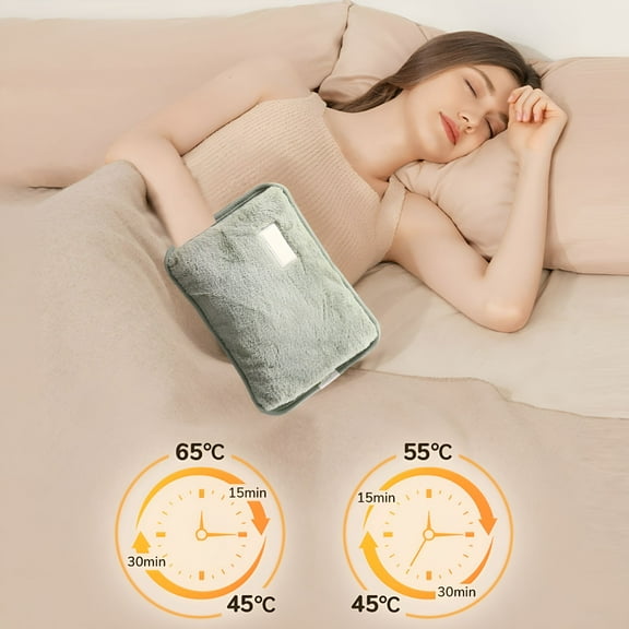 HIBIBUD Hand Warmer Pouch Microwave Hand Warmers Rice Electronic Hand Warmers Youth Hand Warmer Football Battery Operated Hand Warmer Pouch Cordless Heater Battery Rechargeable Finger Warmers