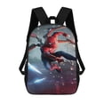 thumbnail image 1 of Spiderman-theme Backpack, Campus style schoolbag Bookbag with Adjustable Shoulder Straps And Large Zip Compartment, Unisex Travel Bags., 1 of 6