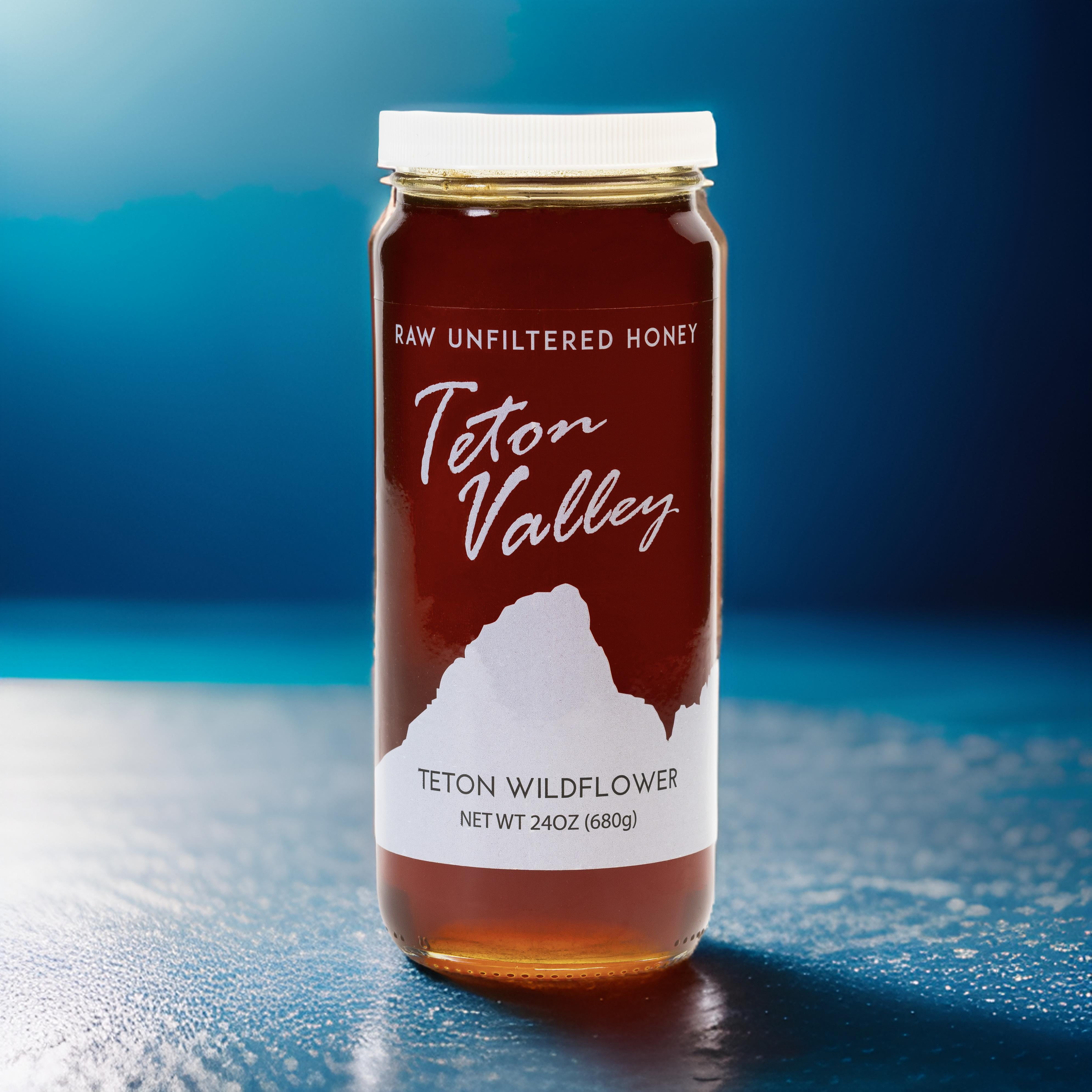 Teton Valley Wildflower Honey 24oz.