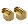 thumbnail image 1 of Adaptador roscado hembra a macho de latón de 1/2"NPT de 45 grados Unique Bargains 2 Pcs, 1 of 7