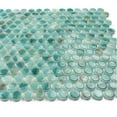 thumbnail image 4 of The Tile Life Eterna Penny Kena Glass Mosaic Floor & Wall Tile, 12 x 12 in, 1-Piece, 4 of 8