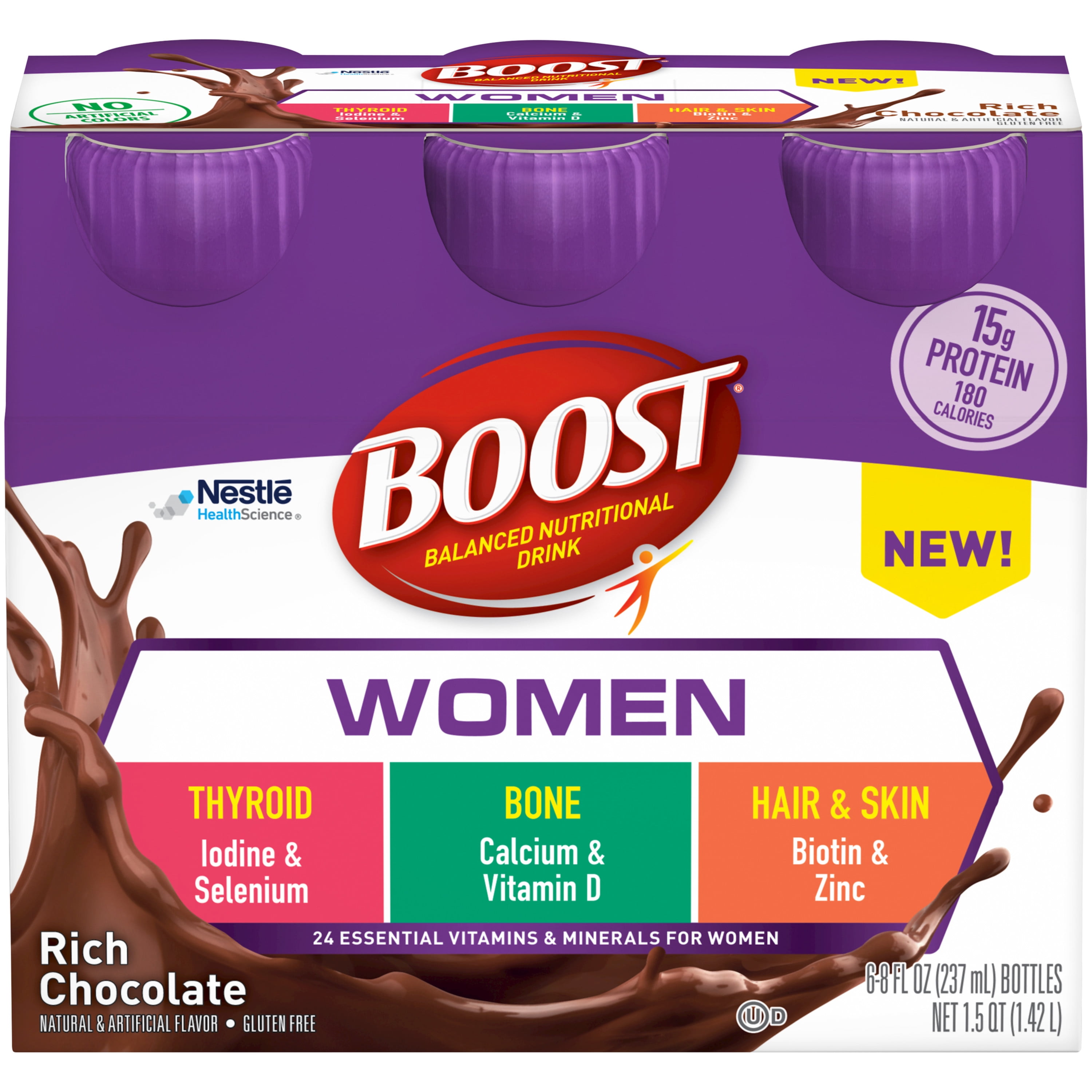 BOOST WOMEN Rich Chocolate 6-8 fl. oz 
