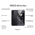 thumbnail image 4 of Smartphone Xiaomi Poco X8 Pro Max 5G 12+512 GB Negro + Audífonos Desbloqueado, 4 of 6