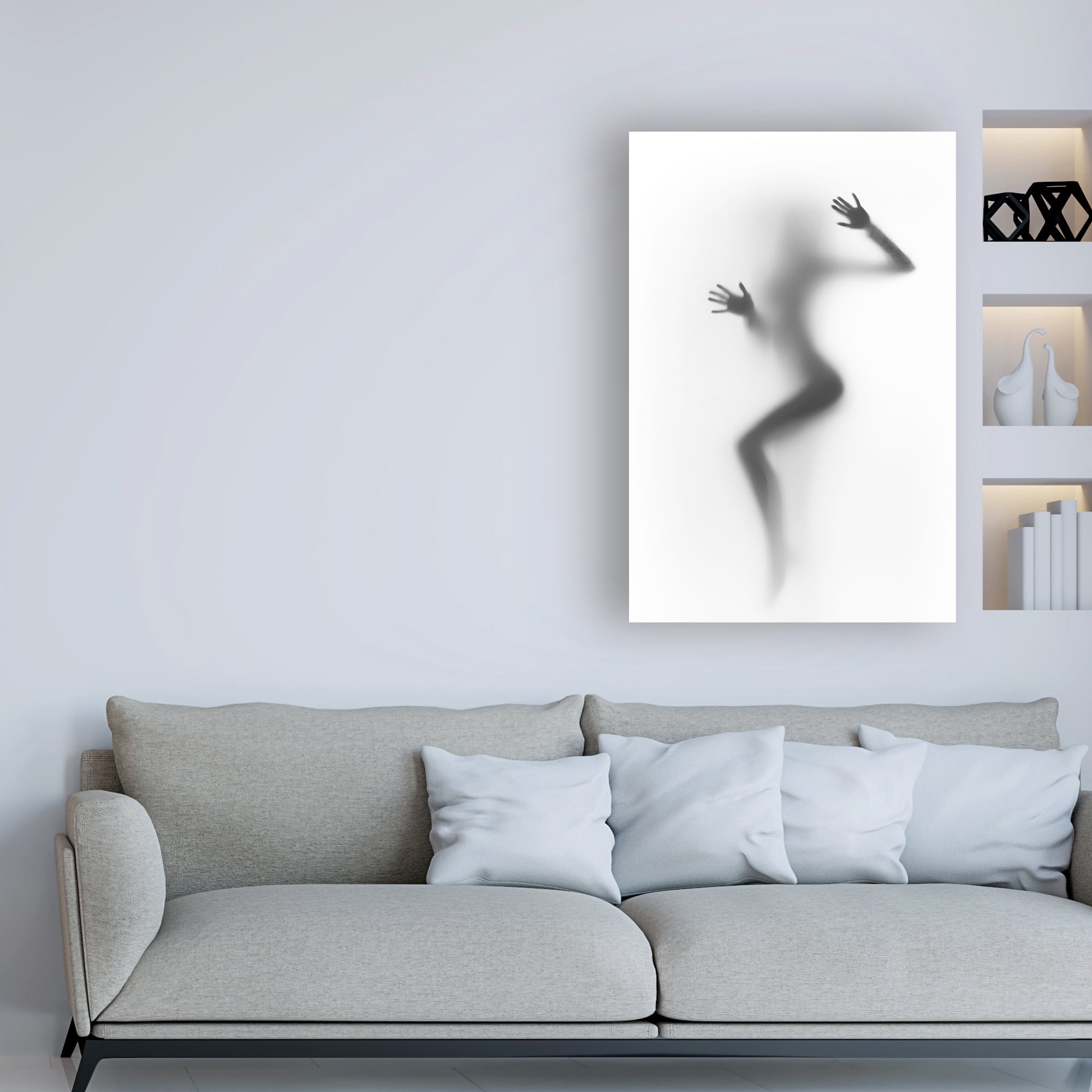 Incado 'Flattened' Canvas Art