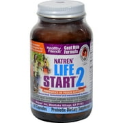 Natren Life Start 2 Goat Milk Formula Probiotic Supplement to Improve Digestion, 60 Capsules