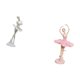 thumbnail image 5 of Figura de escritorio,Estatua de bailarina,adorno de escritorio,decoración del hogar,Estatua de bailarina moderna,regalo de cumpleaños para la oficina.,Estatua de la bailarina,Estatua de niña, 5 of 8