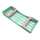 thumbnail image 2 of Caja de limpieza de instrumentos Baoblaze Organizador de almacenamiento Durable para 5 instrumentos Verde, 2 of 8