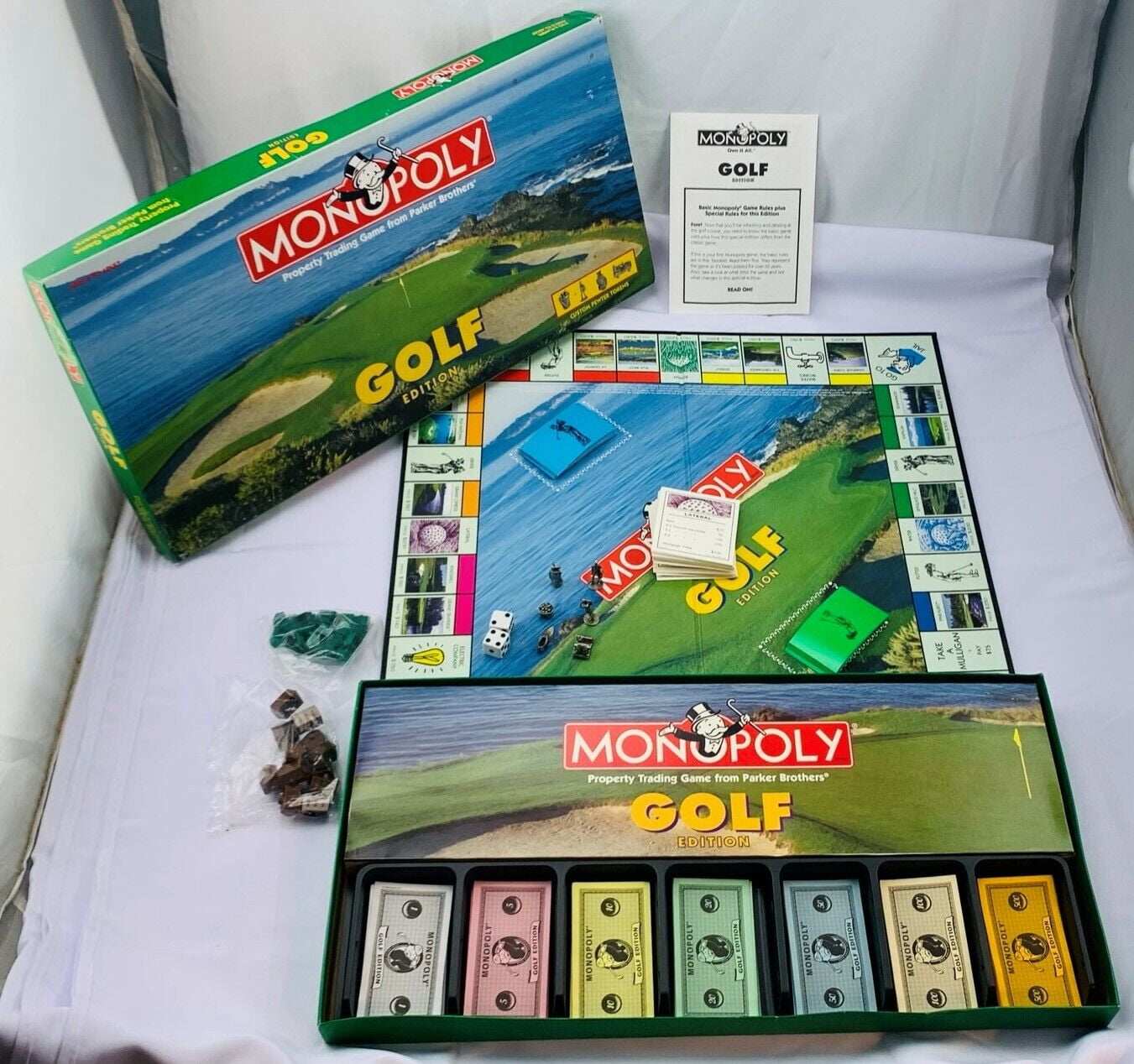 Monopoly Golf Collectors Edition Board Game, Buy and Sell Golf