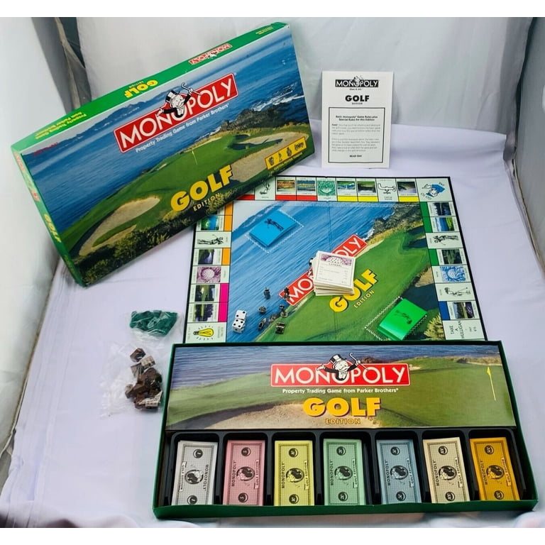 Monopoly Golf Collectors Edition Board Game, Buy and Sell Golf