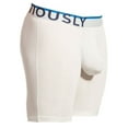 thumbnail image 3 of Men's Obviously B09 EveryMan 6 Inch Boxer Brief (White 3XL), 3 of 6