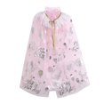 thumbnail image 1 of Jackets for Girls Toddler Lace Up Cape Party Robe Holiday Princess Cloak Pink Girls Fall Tops ,2-10 Years, 1 of 5