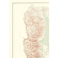 thumbnail image 4 of Topographical Map - Grand Teton National Park Wyoming Sheet - USGS 1948 - Vintage Wall Art, 4 of 4