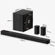 thumbnail image 3 of ULTIMEA 7.1.4ch Sound Bar con Dolby Atmos, Sistema Envolvente Sound para TV con 2 Altavoces Envolventes, Sound Bar para Smart TV, Barra de Sonido con Subwoofer para Cine en Casa, BT 5.4, HDMI eARC, S, 3 of 11