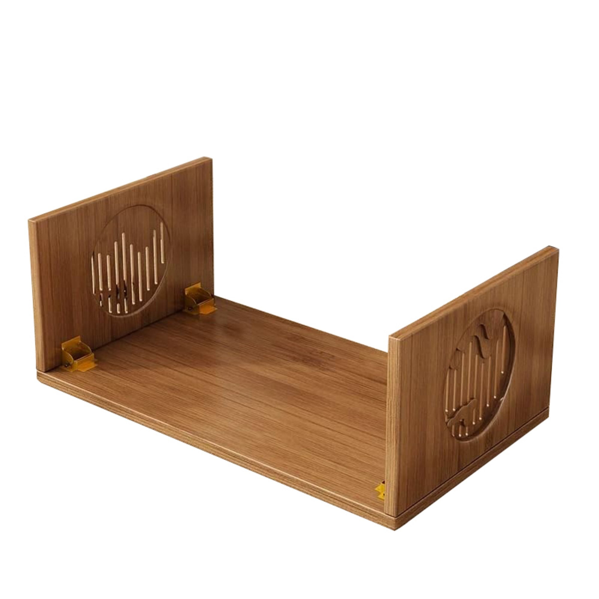 LSFA Coffee Table, Foldable Solid Wood Coffee Table, Suitable for Living Room, Bedroom, and Windowsill, Brown