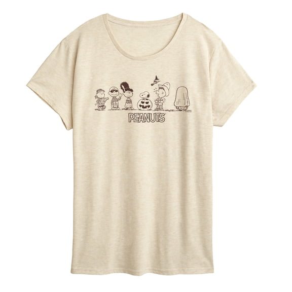 Peanuts - Peanuts Halloween - Women's Short Sleeve Graphic T-Shirt