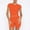 Orange, variant on Njoeus Women 2 Piece Tracksuit Outfits Casual Bodycon Set Short Sleeve Tops and Biker Shorts Women Jogger Workout Sport Sets
