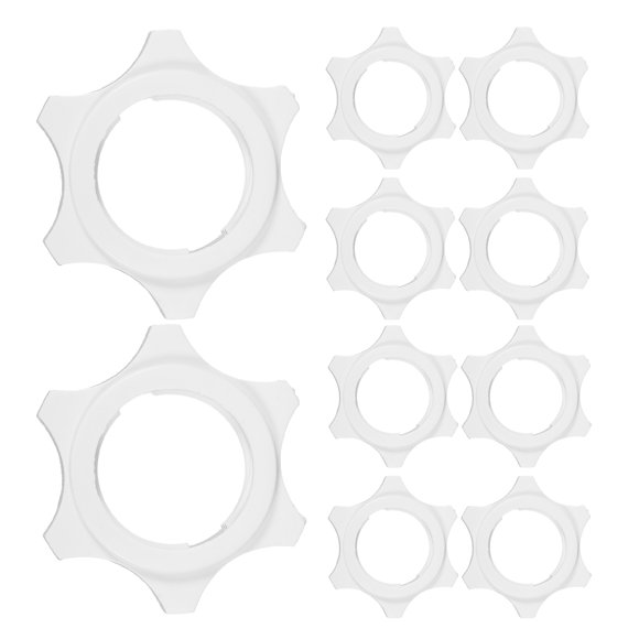 Nestingho 10Ud Piezas Plásticas Para Ventilador Tuercas Resistentes Para Ventiladores Eléctricos Y De