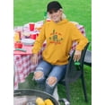 thumbnail image 2 of Happy 4Th July Statue Hoodie Women -Image by Shutterstock, Female 4X-Large, 2 of 4