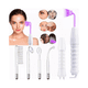 thumbnail image 4 of Máquina Terapia Facial Alta Frecuencia Portátil 4 Electrodos Vidrio Malubero Blanco, 4 of 5