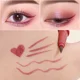 thumbnail image 3 of Lápiz Delineador de ojos líquido, negro, marrón, rojo mate, resistente al agua, duradero, sedoso, secado rápido, a prueba de sudor, Cosméticos de maquillaje （red, 3 of 5