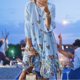 thumbnail image 1 of Vestido Estampado Vestido elegante Moda Maxi Vestido Vestidos Simple Suave para Boda (Azul XXXL) Cgtredaw para Mujer Azul T L, 1 of 6