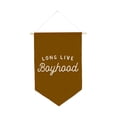 thumbnail image 1 of Almencla Long Live Boyhood Banner Decorative Wall Decor for Party Kids Room Teen Boys Brown, 1 of 8