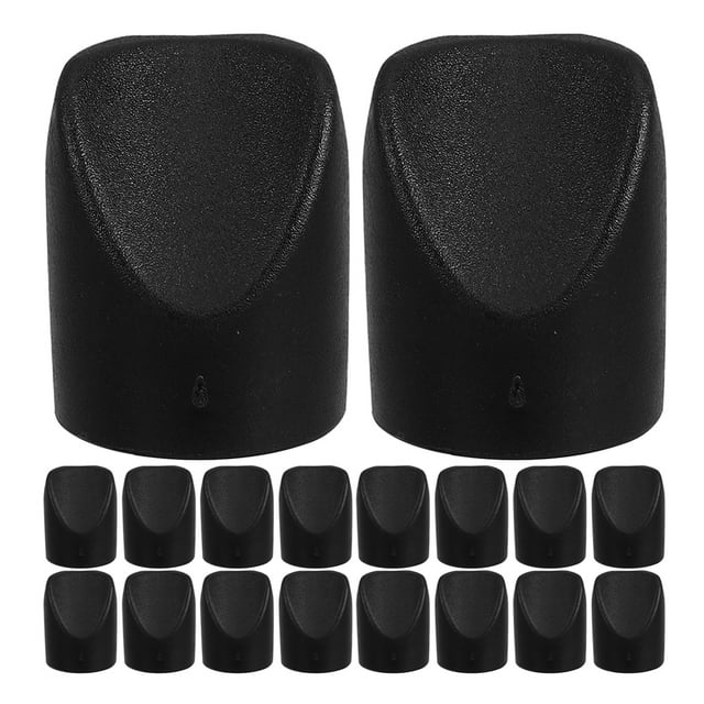 48pcs Chair V-Tip Stabilizer Caps: Folding 7/8 Inch ID Heavy Duty Nylon End Caps Replacement Stability Plug Covers for Metal Padded Folding Chair Legs