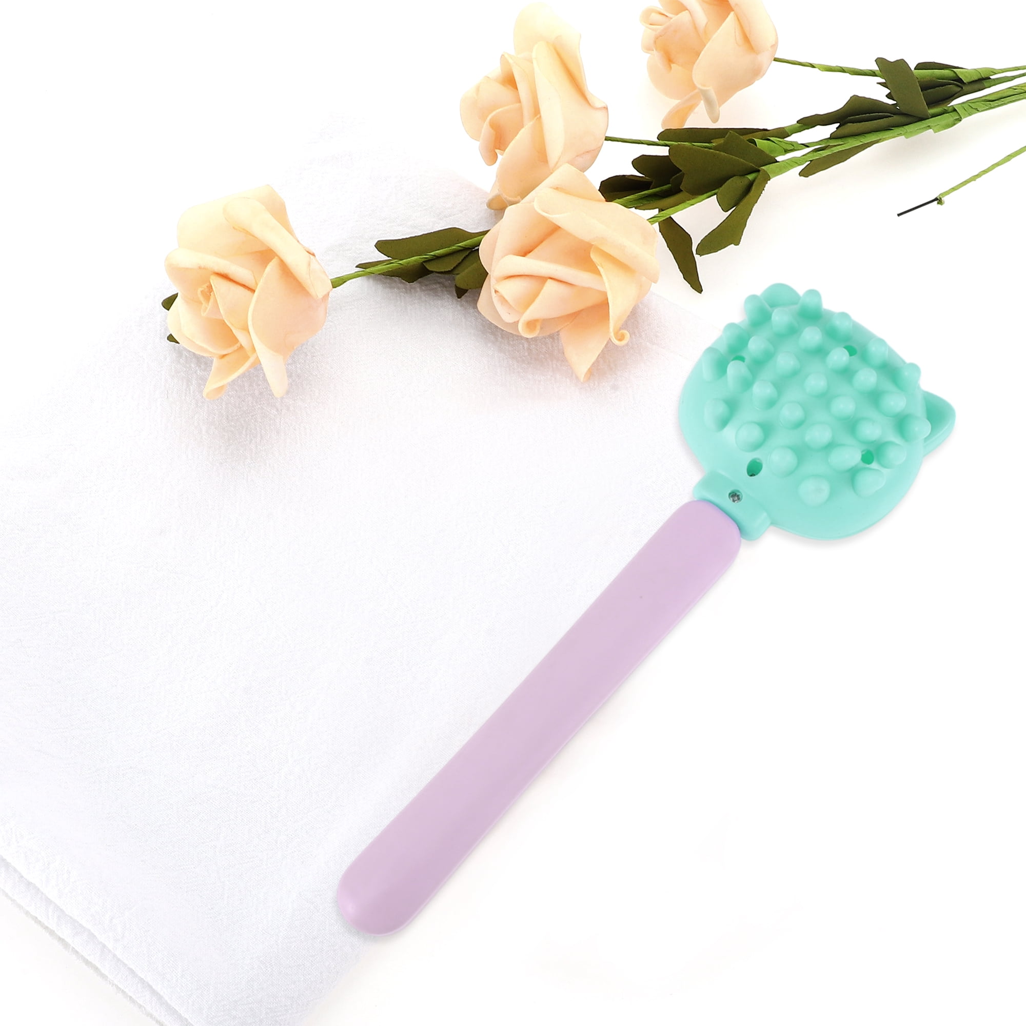 Unique Bargains Portable Massage Hammer Manual Massager 16.54"x3.54" Purple 1 Pc