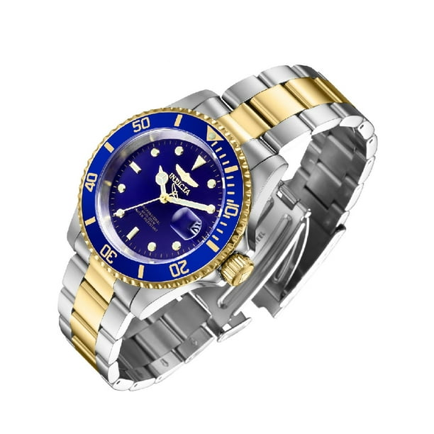 Reloj Invicta 26972 Pro Diver Hombres Acero oro 40mm Acero inoxidable. Invicta 26972 Walmart en linea