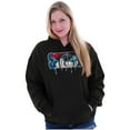 thumbnail image 3 of Cool Urban Papa Smurf Logo Drip Hoodie Sweatshirt Women Men Brisco Brands S, 3 of 6